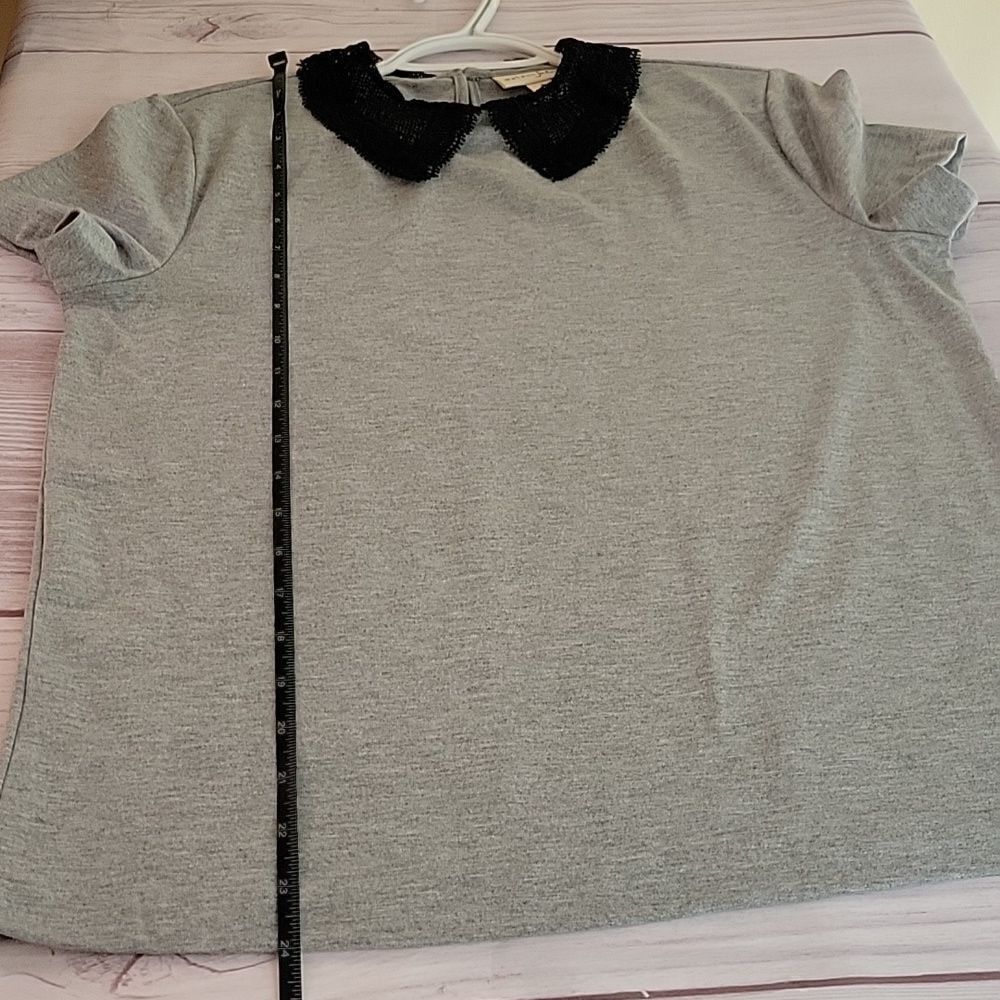 Maison Jules Lace Color Top - Picture 6 of 8
